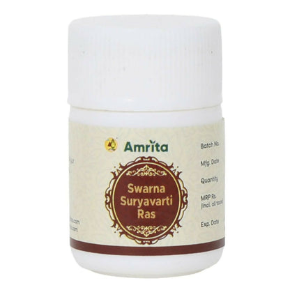 Amrita Swarna Suryavarti Ras Tablets - BUDNE