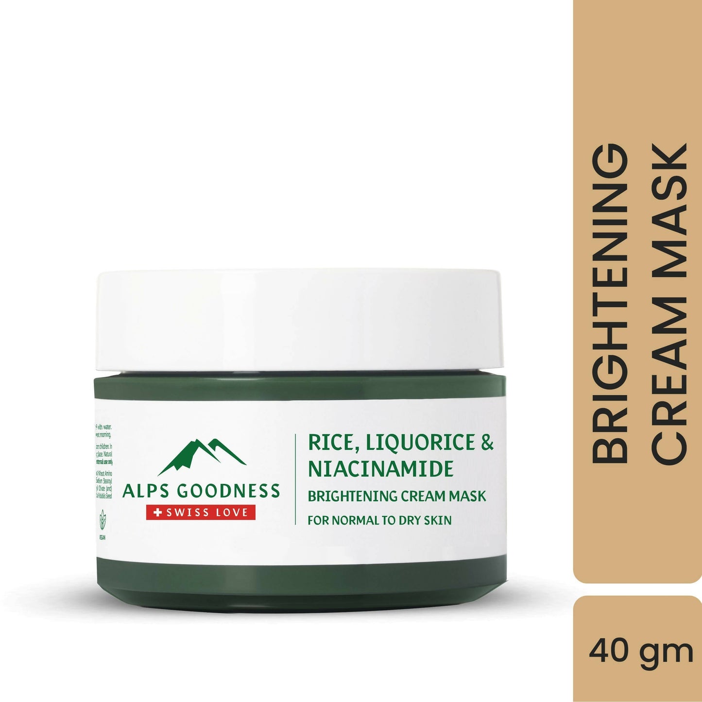 Alps Goodness Rice, Liquorice & Niacinamide Brightening Cream Mask