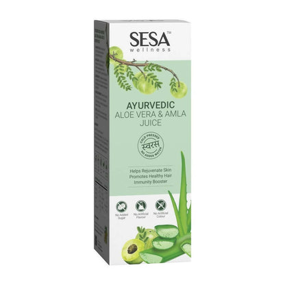 Sesa Wellness Ayurvedic Aloe Vera & Amla Juice