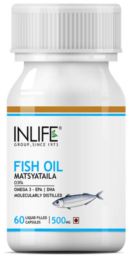 Inlife Fish Oil 500 MG Capsules