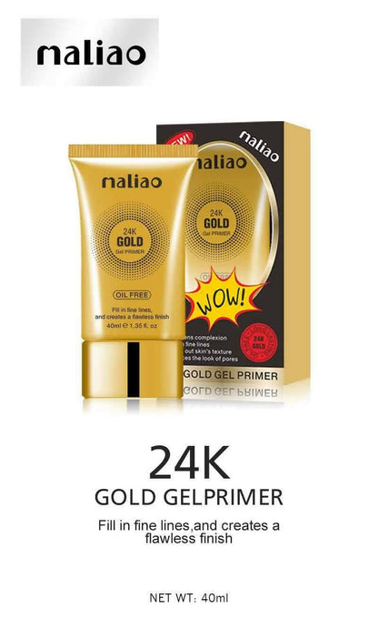 Maliao Professional Matte Look 24K Gold Gel Primer