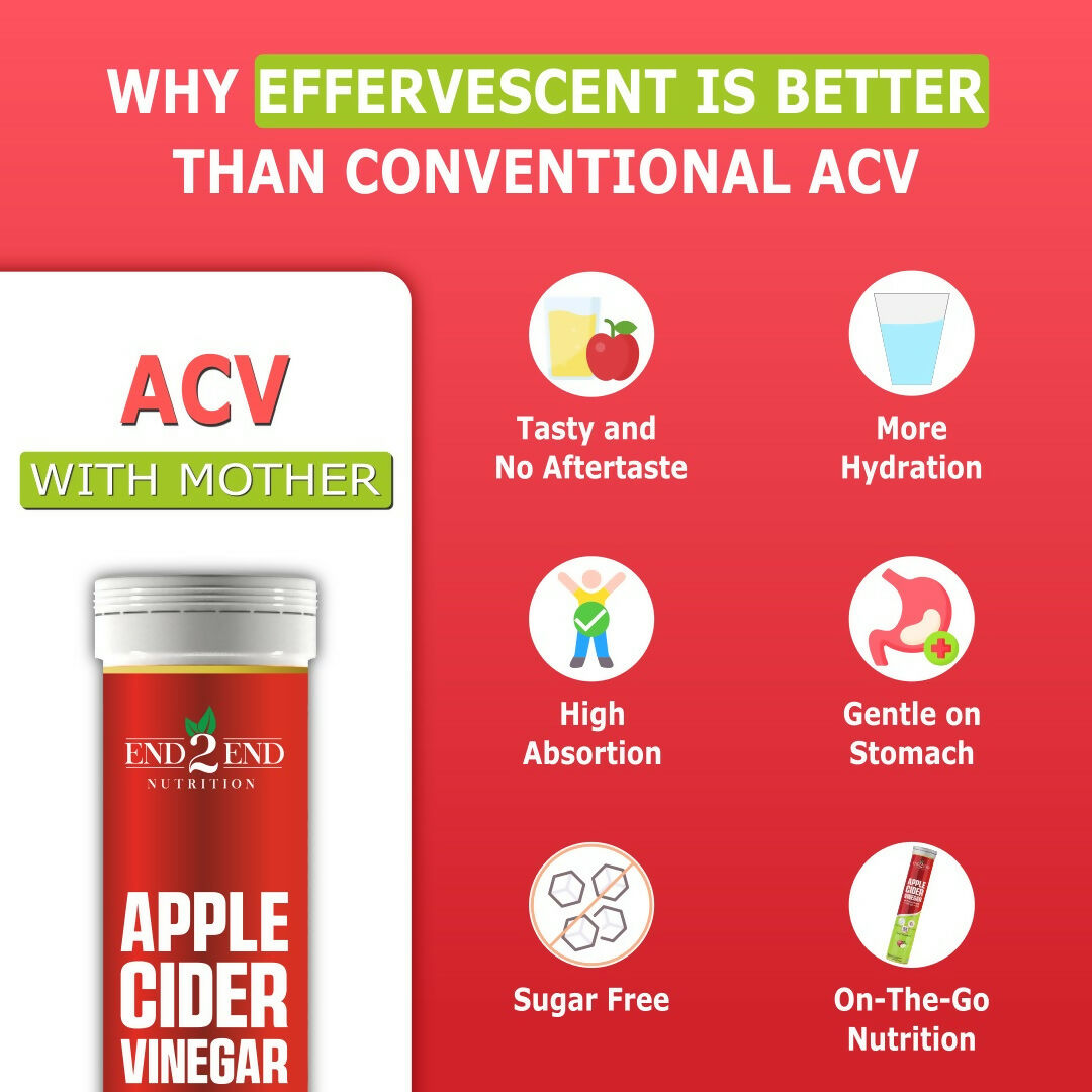 End2End Nutrition Apple Cider Vinegar Tablets