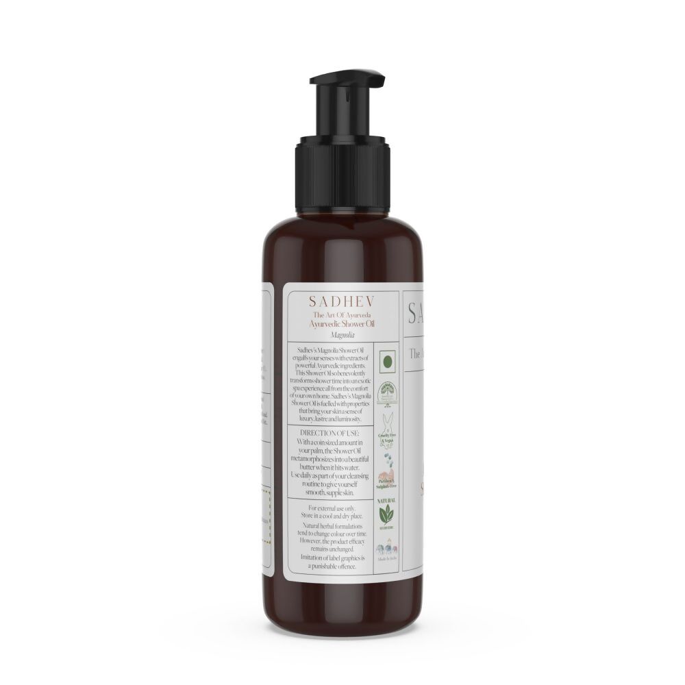 Sadhev Ayurvedic Magnolia Shower Oil