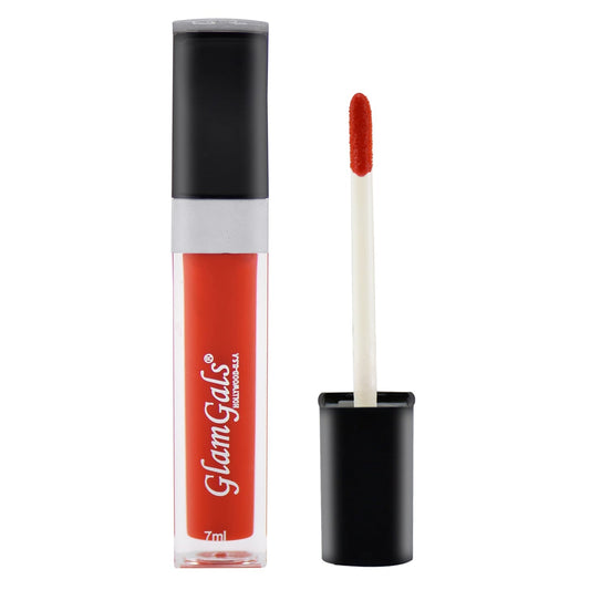 Glamgals Hollywood-U.S.A Diamond Lipgloss, Raven Red - BUDNE