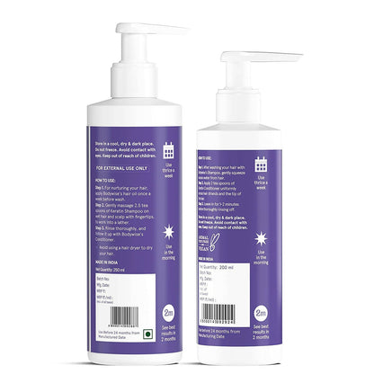 BeBodywise Keratin Shampoo and Conditioner