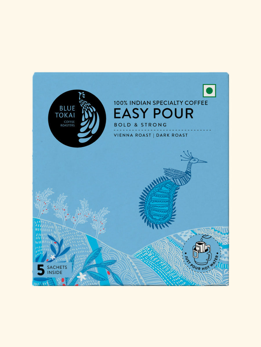 Blue Tokai Vienna Dark Roast Easy Pour Sachets - 110GM