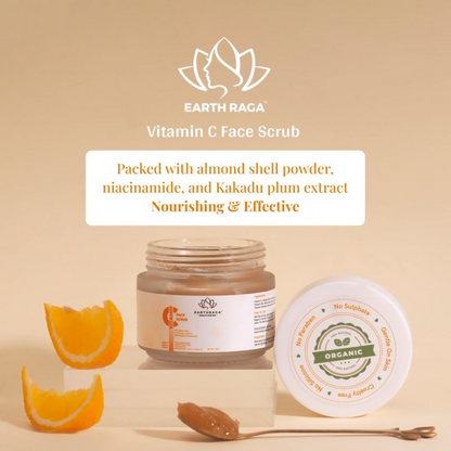 Earthraga Vitamin C Face Scrub