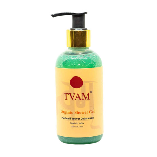 Tvam Patchouli Vetiver Cedarwood Shower Gel - BUDEN