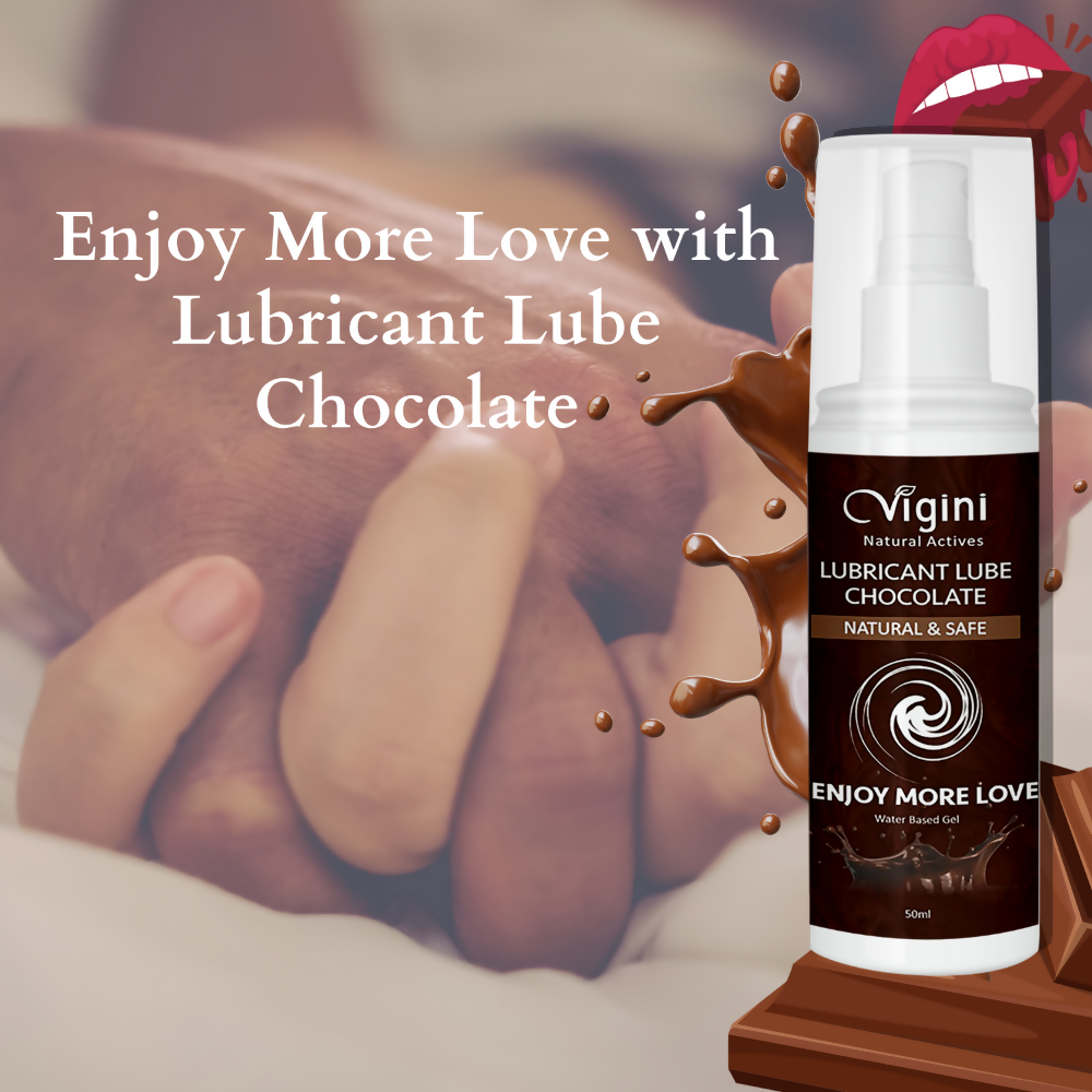 Vigini Intimate Chocolate Lubricant Personal Lube Water Based Gel