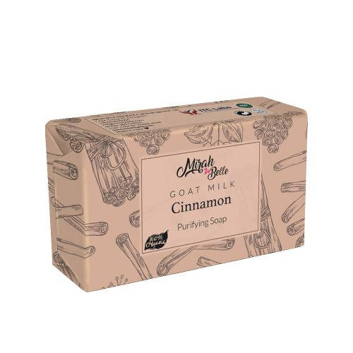 Mirah Belle Goat Milk Cinnamon Purifying Soap - BUDEN