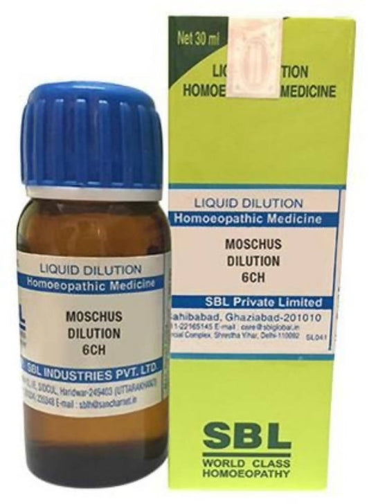 SBL Homeopathy Moschus Dilution