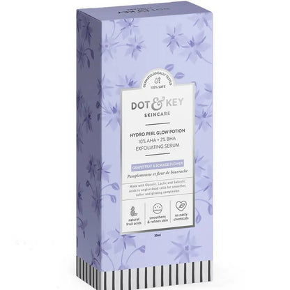 Dot & Key Hydro Peel Glow Potion 10% AHA + 2% BHA Exfoliating Serum