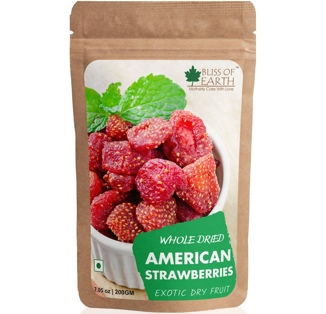 Bliss of Earth Whole Dried American Strawberries - buy in USA, Australia, Canada