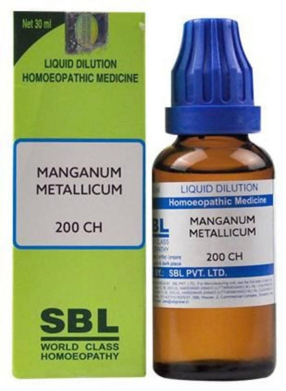 SBL Homeopathy Manganum Metallicum Dilution