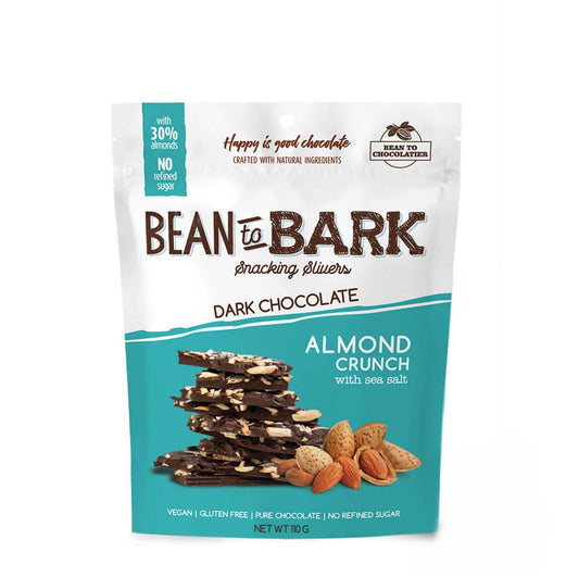Pink Harvest Bean To Bark Dark Chocolate Almond Crunch