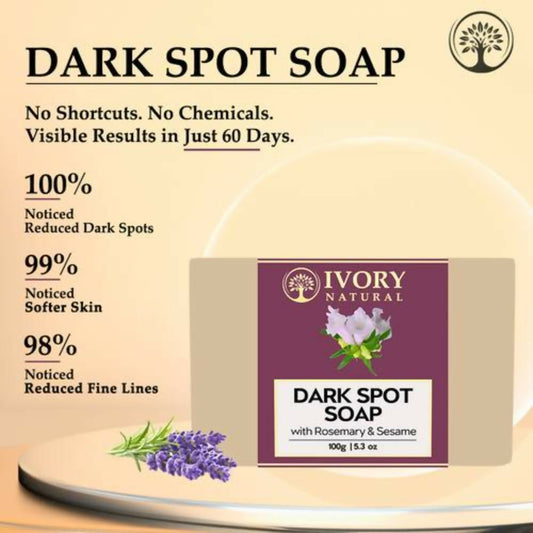 Ivory Natural Dark Spot Soap - Even Toned Skin With Soft Rich Skin