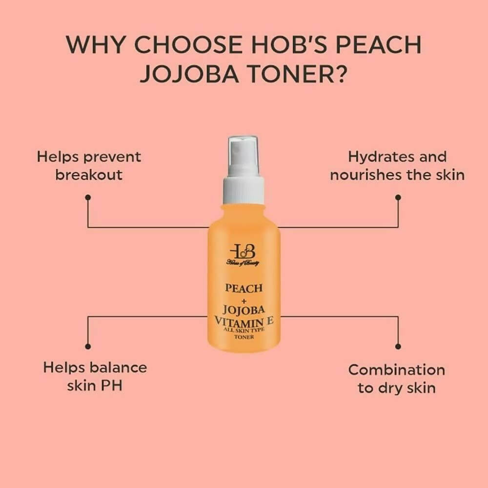 House Of Beauty Peach + Jojoba Toner