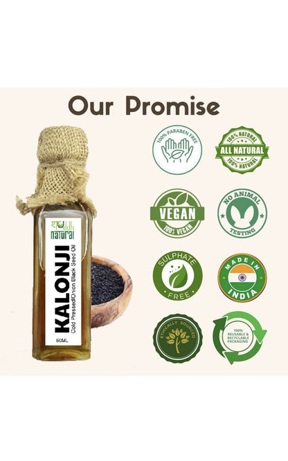Shuddh Natural Black Onion Seed Oil Kalonji Oil
