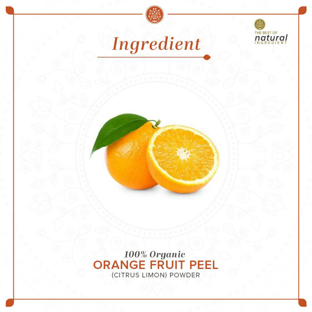 Khadi Natural Organic Orange Fruit Peel Powder