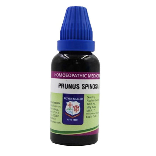 Father Muller Prunus Spinosa Mother Tincture Q