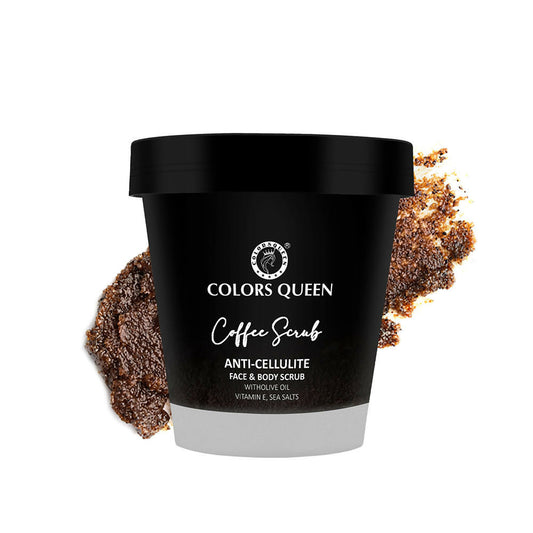 Colors Queen Anti-Cellulite Coffee Face & Body Scrub