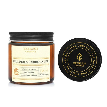 Februus Organics Bergamot & Caribbean Lime Body Polisher