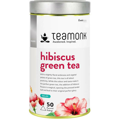 Teamonk Nilgiris Hibiscus Green Tea Bags -  buy in usa 