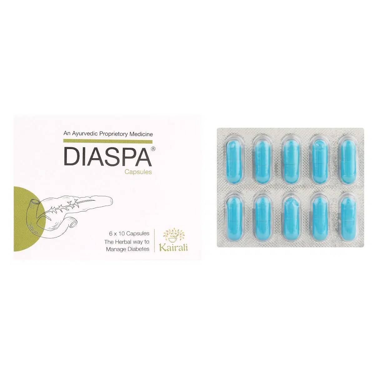 Kairali Ayurvedic Diaspa Capsules