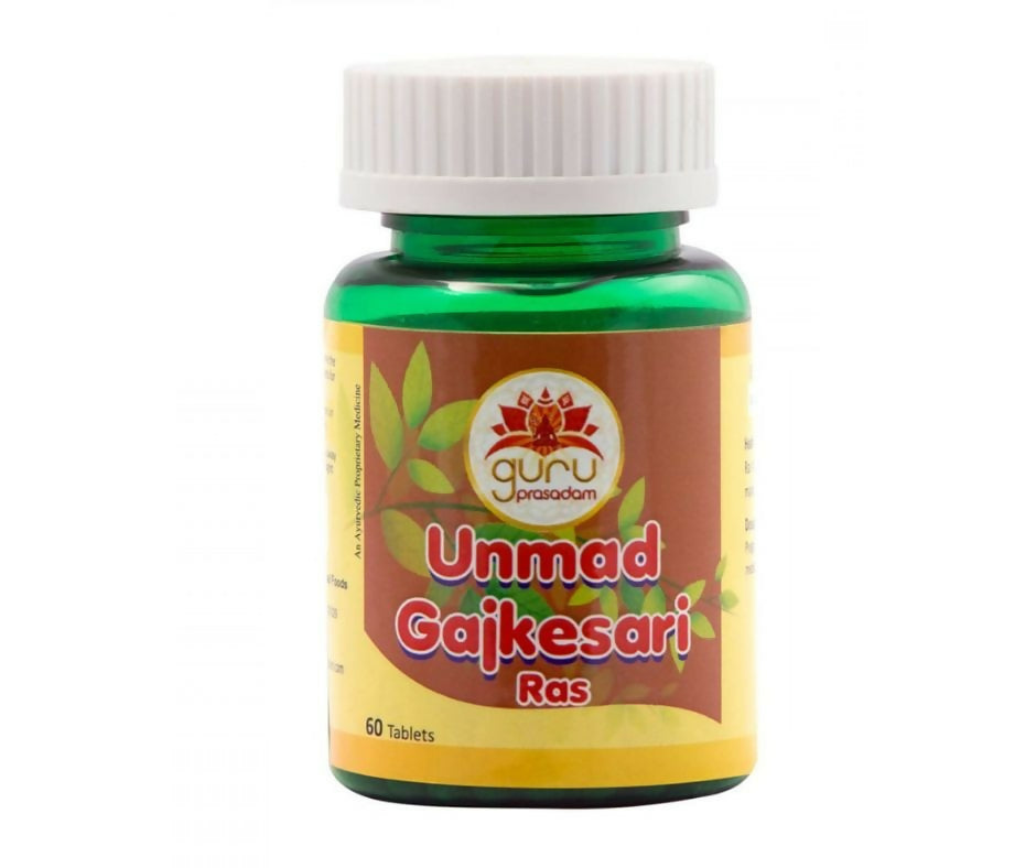 Guru Prasadam Unmad Gajkesari Ras Tablets