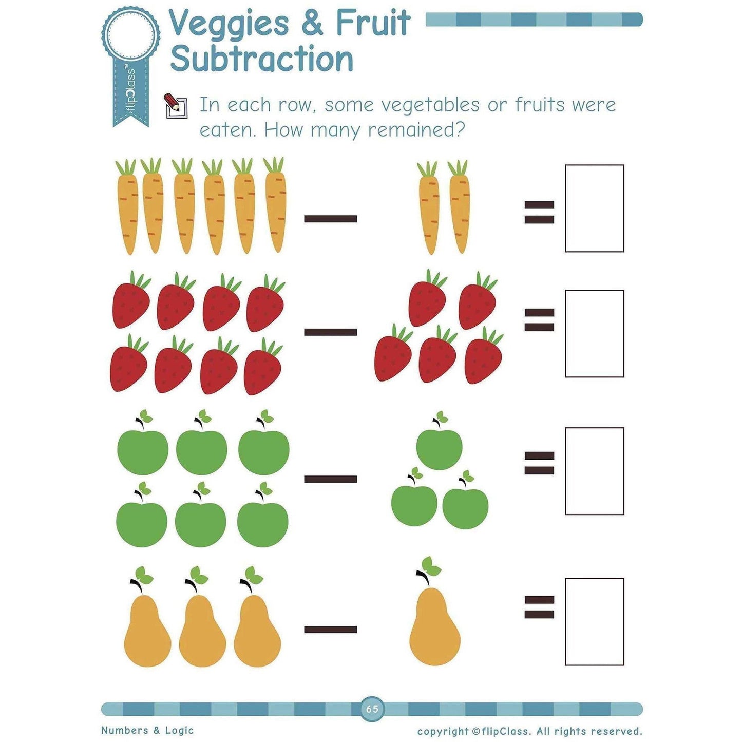 Numbers & Logic: KG Workbook (Little Genius Series) to Pre-Primary Child (4-6 yrs)(English)