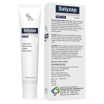 Fixderma Salyzap Night Time Lotion