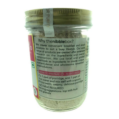 Thenibblebox Rose & Pistachio Almond flour Superfood Porridge Instant Breakfast Mix