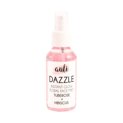 Auli Dazzle Instant Glow Floral Face Toner and Mist