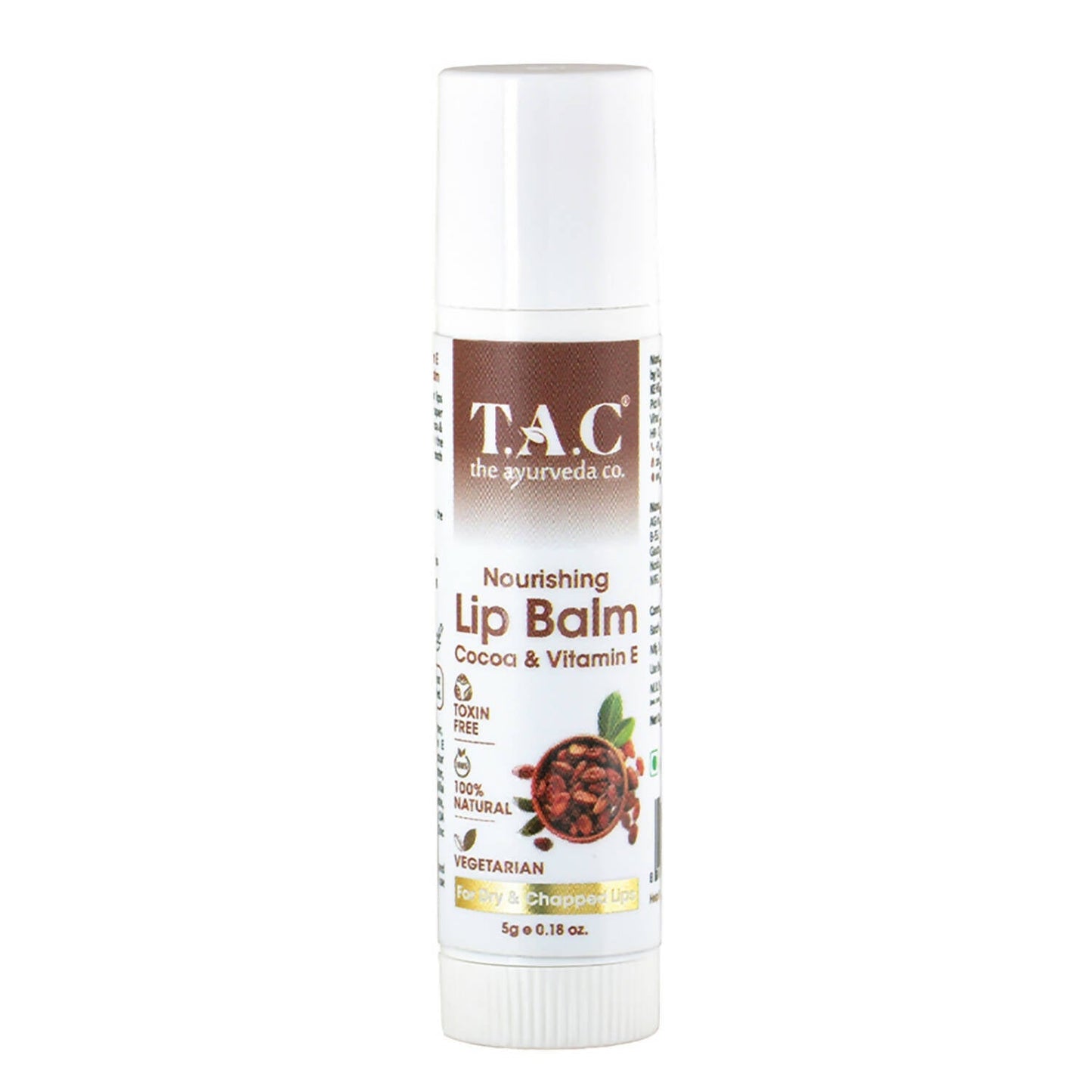 TAC - The Ayurveda Co. Cocoa & Vitamin C Lip Balm - BUDNEN