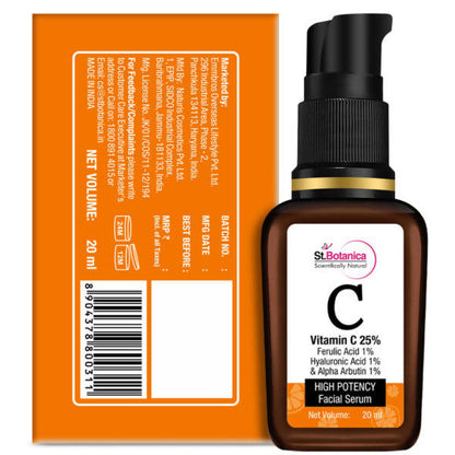 St.Botanica Vitamin C 25% Professional Face Serum