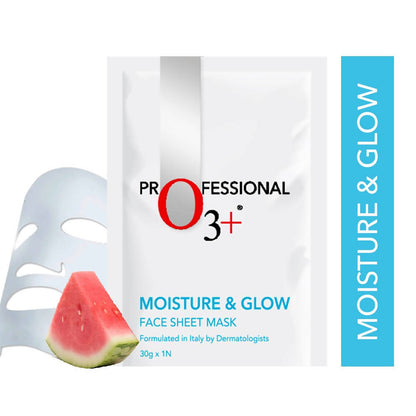 Professional O3+ Moisture & Glow Face Sheet Mask