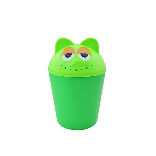 Safe-o-kid Hair Washing Mug Cum Rinse Mug for Kids- Green - 166GM