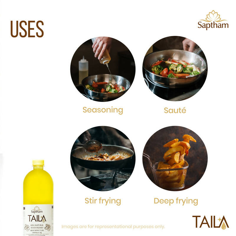 Saptham Taila Groundnut Oil