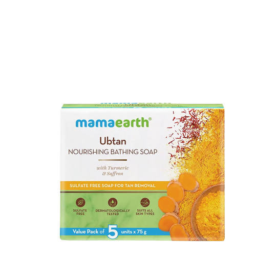 Mamaearth Ubtan Nourishing Bathing Soap