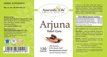 Ayurvedic Life Arjuna Capsules