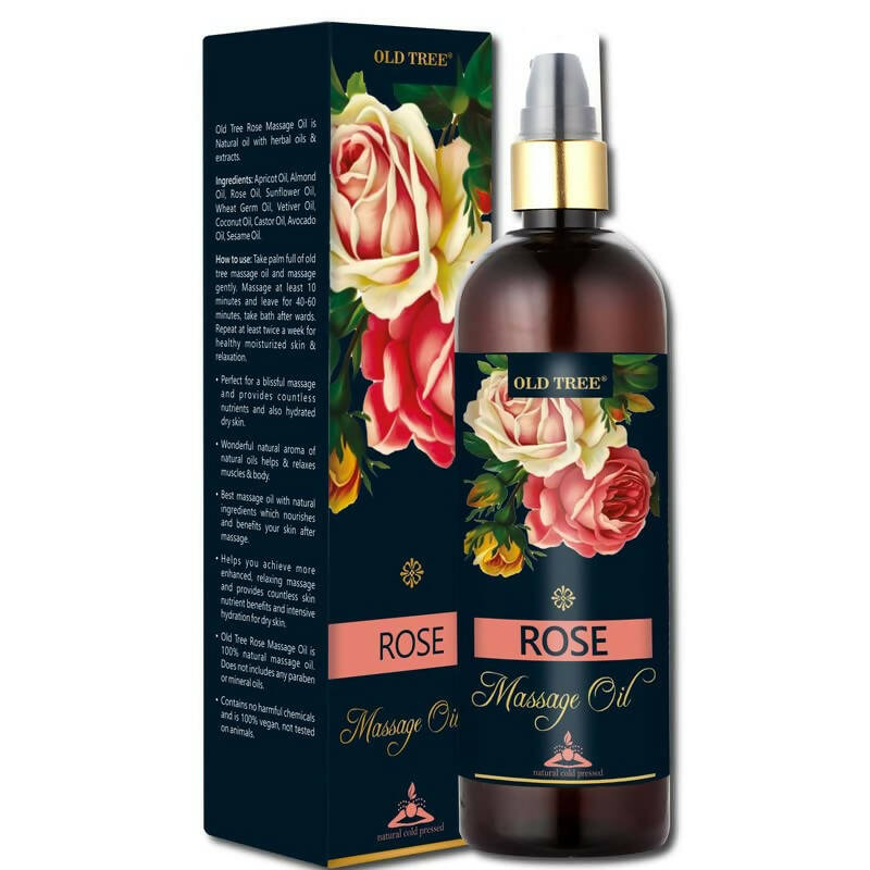 Old Tree Rose Body Massage Oil - BUDEN