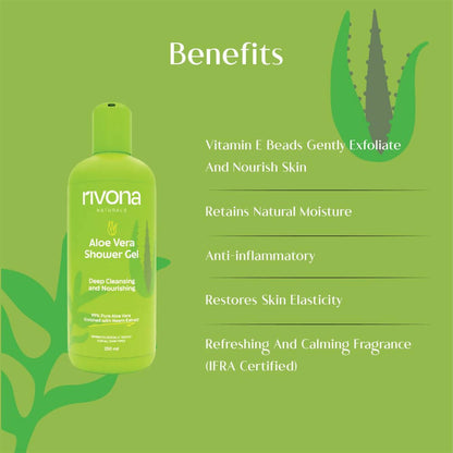 Rivona Naturals Aloe Vera Shower Gel