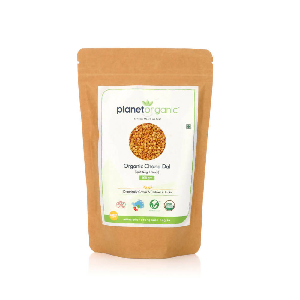 Planet Organic Chana Dal/ Split Bengal Gram - BUDNE