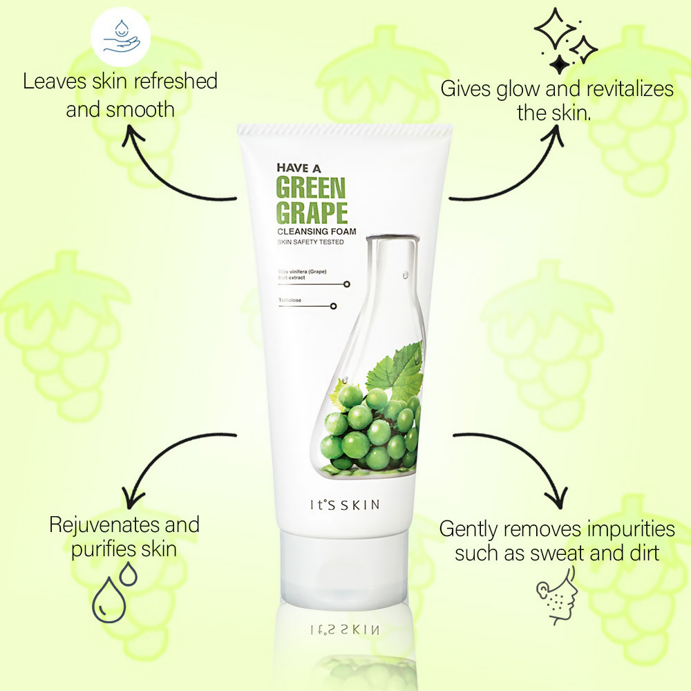 It's Skin Have A Green Grape Cleansing Foam