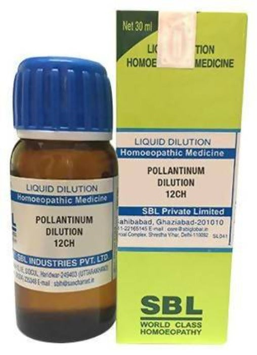 SBL Homeopathy Pollantinum Dilution 12 CH