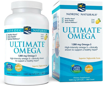 Nordic Naturals Ultimate Omega 3 Fish Oil Softgels - BUDEN