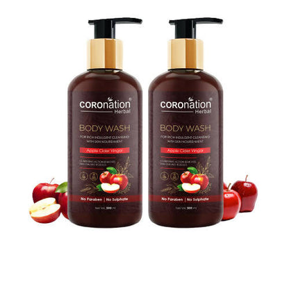 Coronation Herbal Apple Cider Vinegar Body Wash - usa canada australia