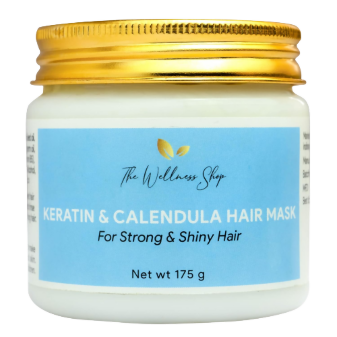 The Wellness Shop Keratin & Calendula Hair Mask