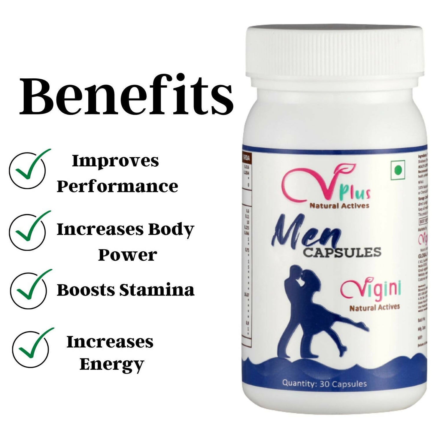 Vigini Natural Actives Men Capsules for Vitality Booster