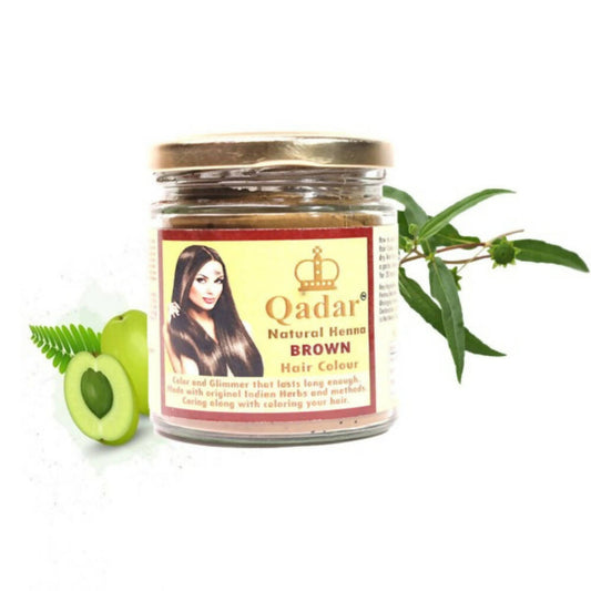 Qadar Henna Herbal Based Brown Hair Colour - BUDNE